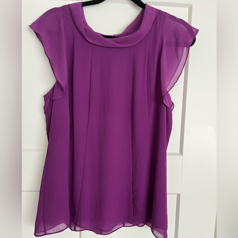 BCBG Purple Top